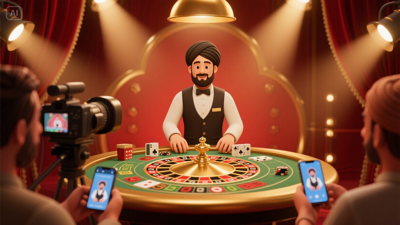 Casino go game online desktop and mobile interfaces